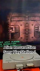 Alien Resurrection Ps1 Gra została wydana w 2000 roku przez Studio FOX #playstation #retrogamig