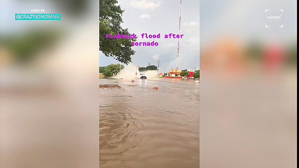Flash Floods Slam Lubbock Days After Tornado Outbreak