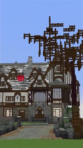 Building a Tudor house in Minecraft! #minecraft #creativeminecraft