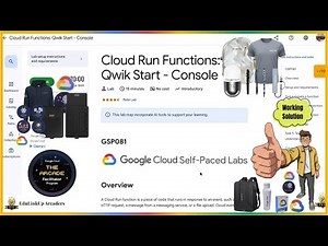 Cloud Run Functions - Qwik Start - Console | GSP081