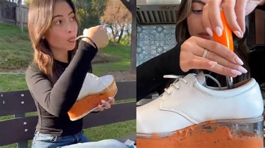 Woman Wears 'Butter Chicken Shoes', Internet Says 'That's Enough': Watch