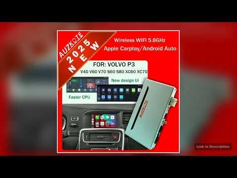 Wireless Apple Carplay Android Auto Module Car AI Box For Volvo XC60 XC70 S60 S80 V60 V70 V40 With