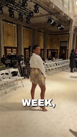 Fashion Week Night 1: wearing @Sergio Hudson Collection I had the opportunity of a lifetime to interview both Danessa Myricks and Sergio Hudson all while honoring them BOTH making it 10 years in the beauty and fashion world. #fashiontiktok #fashionweek #bhm