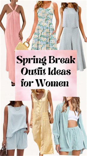 Spring Break Outfit Ideas for Women | Trendy Beach Vacation Looks You Need This Year #ootdsummer