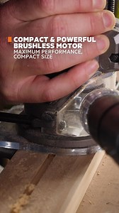 18V BRUSHLESS 1/4” TRIM ROUTER! When precision meets power! 🔋 🧡 Check out the all-new 18V BRUSHLESS 1/4” TRIM ROUTER! | AEG PowerTools