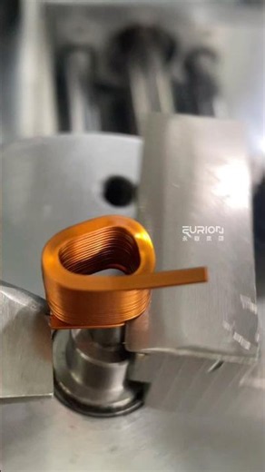 Axial Flux Motor Flat Copper Coil Forming | Precision Edgewise Winding