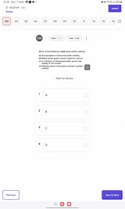 Which of the following is true about pollen viability?(A) All... | Filo