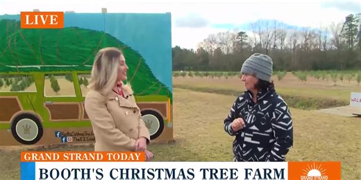 Start a family holiday tradition at Booth’s Christmas Tree Farm