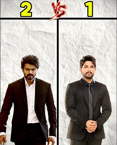 2.1M views · 28K reactions | Vijay Thalapathy  Allu Arjun full Comparison Video 勞 #AlluArjun #vijaythalapathy #actor #MOVISTAR | BITU-4KEditz | Facebook