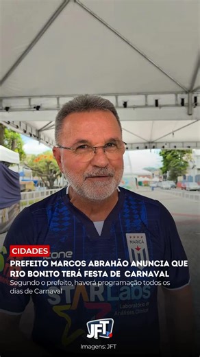 Jornal Folha da Terra on Instagram: "O prefeito de Rio Bonito, Marcos Abrahão, revelou aos leitores da Folha que os moradores que gostam de pular o Carnaval, não precisarão sair da cidade para curtir a folia em 2026, pois o município terá programação todos os dias. Ele adiantou que haverá os tradicionais blocos e escola de samba, e que a festa vai se concentrar nas imediações da Praça de Alimentação – Estação dos Sabores."