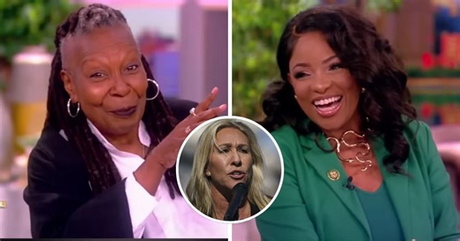‘The View’ hosts and Jasmine Crockett bashed as they enjoy viral song inspired by ‘butch body’ MTG insult