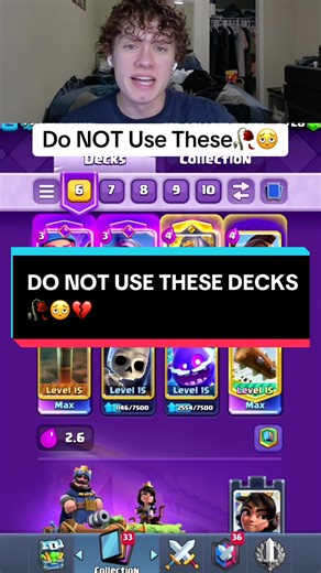 These decks just pmo💔 #clashroyale #supercell #clashroyalememes | clash royale