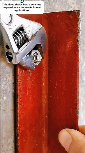 How Concrete Expansion Anchors Work | Strong Fixing System in Concrete Walls