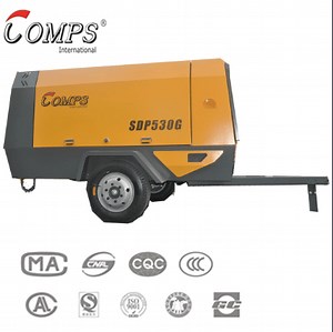 [Hot Item] Portable Mobile Twin-Rotor Screw Air Compressor