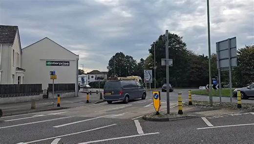 Police close off Gosport road