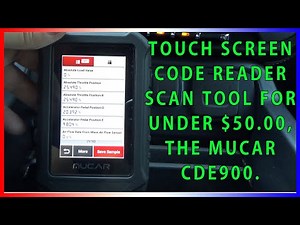 The MuCar CDE900 is the best code reader/scan tool for under $100.00 hands down.
