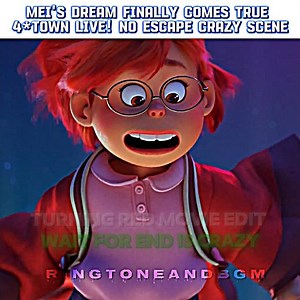 "Mei' Dream Finally Comes Trur"] 😲🤫 4*Town Live! Turning Red Movie edit #movieclips #edit