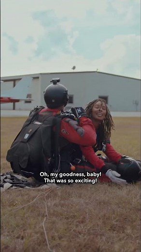 The Skydiving Trip | Pushed Off a Plane and Survived | Lifetime | #shorts