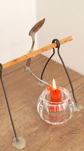 Spoon candle extinguisher trick 🎬 This video was produced by Network Media and Aoos Media | Think Smart Prank Hard