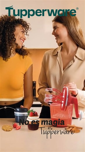 🪄 No es magia… es Tupperware. Llega el Catálogo 1 del 2026, cargado de color, innovación y productos que transforman tu cocina y tu hogar en experiencias únicas. 😍💥 🗓️ Lunes - 22 de diciembre ⏰ 6:00 p.m. Prepárate para descubrir soluciones que facilitan tu día a día, diseños que enamoran y novedades que parecen magia… pero son Tupperware. 💛✨ 🎉 Acompáñanos y sé de los primeros en conocer todo lo nuevo que tenemos para vos, empezemos deslumbrando juntos este 2026. #TupperwareBolivia #NoEsMag