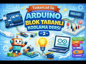 Tinkercad Arduino Serisi-2 (Trafik Lambası Devresi)