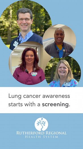Your LDCT scan is quick, easy, and could save your life. If you are a smoker or a former smoker, this simple test may help detect lung cancer early. Talk to your provider about scheduling a low-dose CT scan. Need help finding one? Call 800-424-DOCS or visit MyRutherfordRegional.com | Rutherford Regional Health System