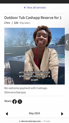 Risking my life for a hot tub. Pls send help if u dont hear from me 🥲