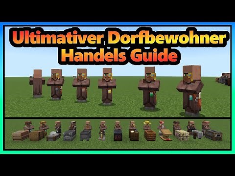 Minecraft Dorfbewohner Handels Guide! 📦 Beste Trades, Berufe & Tricks für Emeralds! 🔄