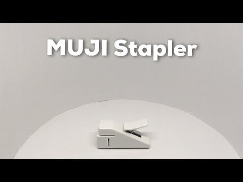 MUJI Stapleless Stapler