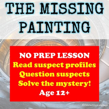 The Missing Painting: Back to School After Spring Break High School Logic Puzzle