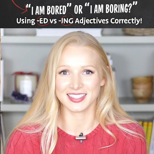 How Can You Use '-ing' & '-ed' Correctly?🇬🇧 | English with Lucy