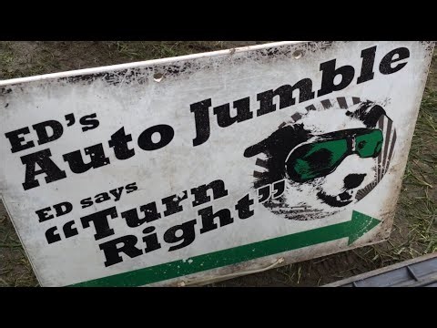 Custom Norton & BSA Bobber Bikes & Vintage Classic Motorcycles at Netley Marsh Eurojumble Autojumble