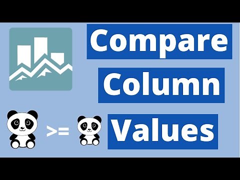 How to compare columns in pandas
