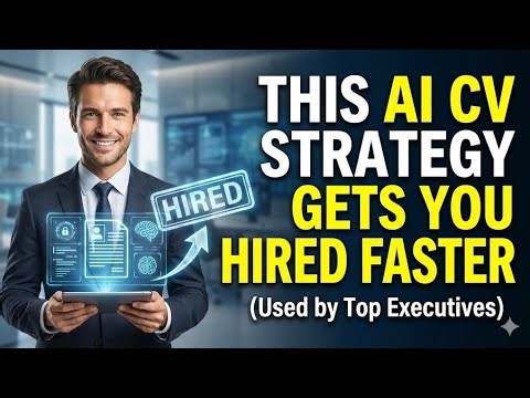 THIS AI CV STRATEGY GETS YOU HIRED FASTER (Used by top executives)