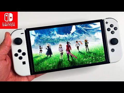 Xenoblade Chronicles 3 OLED Nintendo Switch Gameplay