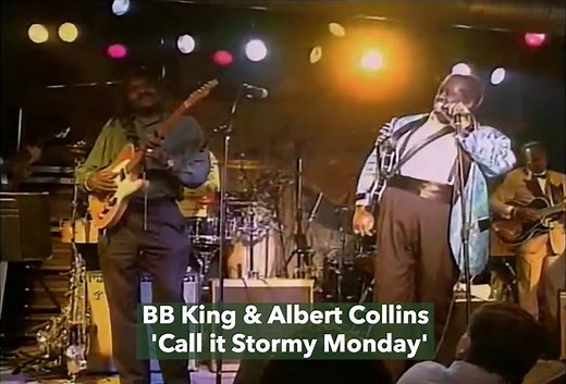 "Loooord have mercy!" You'll stop feeling the Monday blues after you feel this BB King and Albert Collins 'Stormy Monday' clip. | The Blues Foundation