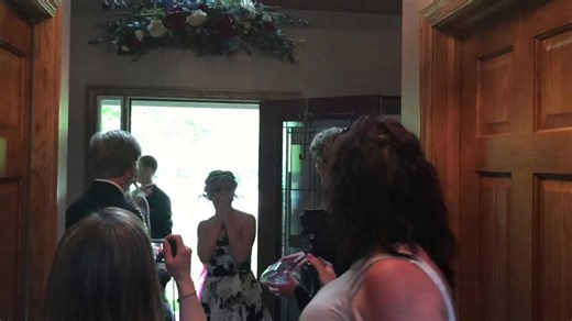 Surprise prom celebration event