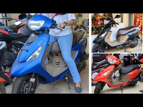 Tvs Zest 110 Scooter - Colors - Walkaround - Specs - On road price