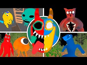 Garten Of BanBan Last Ticket To The Abyss - All Secrets Behind the Scenes Full Bright Mode (Fangame)