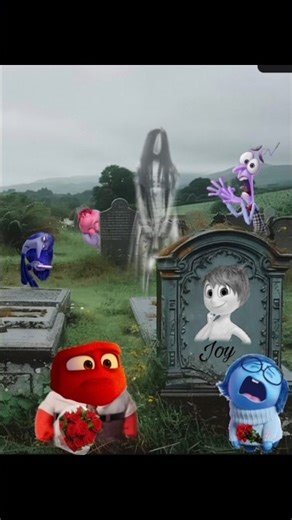 POV Anger and Sadness missing joy at the funeral | Inside Out 2 #insideout