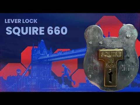 Squire 660 Lever Padlock: my first lever lock
