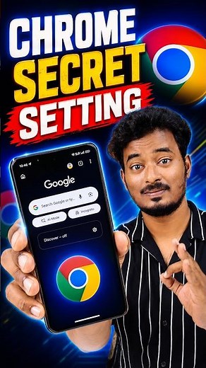 How to Set Your Own Photo in Google Chrome 🔥 | Chrome Secret Setting & New Tab Trick # #smartphone
