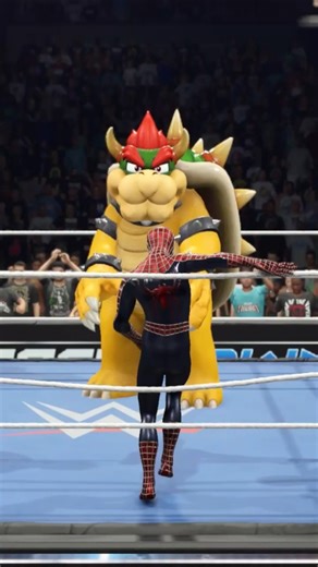 Bowser vs Spider-Man 🔥| #NINTENDO #MARVEL #spiderman ##bowser