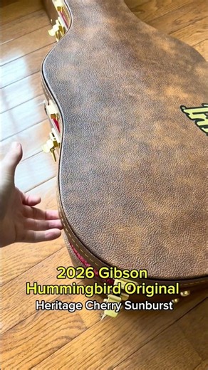 2026 Gibson Hummingbird Original Guitar Heritage Cherry Sunburst