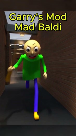 Baldi Is Chasing Me in Garry’s Mod… RUN! 😱 | GMod Horror Short #gmod #shorts #fnaf #backrooms