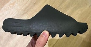 Kanye’s black Adidas Yeezy Slides are finally dropping next month