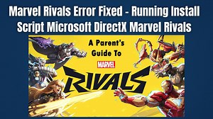 Marvel Rivals Error Fixed - Running Install Script Microsoft DirectX Marvel Rivals If you want to solve the DirectX error message in Marvel Rivals, this video can help you. Marvel Rivals DirectX 11 or DirectX 12 not working issue has a fix which I have explained in this tutorial. Step 1 – Check Direct X Version Follow these steps to check the DirectX Version: • Press Windows R • Type “DxDiag” in Run command and press Enter • The last iteam is DirectX Version • Press Exit Step 2 – Update DirectX 