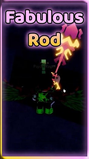 FABULOUS ROD IS INSANE! #fisch