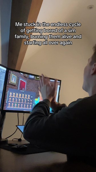 Endless Cycle of Sims Gameplay