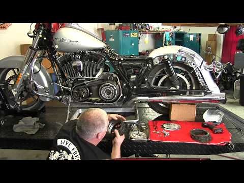 Hardcore Clutches install Harley Street Glide